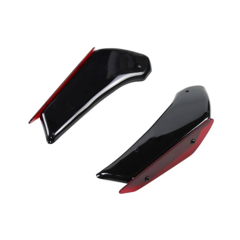 Frontspoiler Feste Wind Winglets Motorrad Winglet Aerodynamische Flügel Kit Spoiler Für S1000RR Für M1000RR 2019 2020 2021 2022(Red) von SPeesy