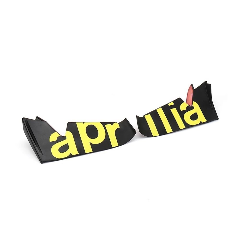 Frontspoiler Winglet Aerodynamische Flügel Kit Spoiler Motorrad Zubehör Für A&prilia Für RS660 Für RS 660 Für Rs660(Yellow) von SPeesy