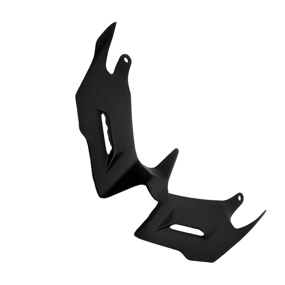 Frontverkleidungs-Winglets Motorrad-Spoiler Motorrad-Frontwind, Motorrad-Flügel Frontverkleidung, Aerodynamische Winglets(Black) von SPeesy