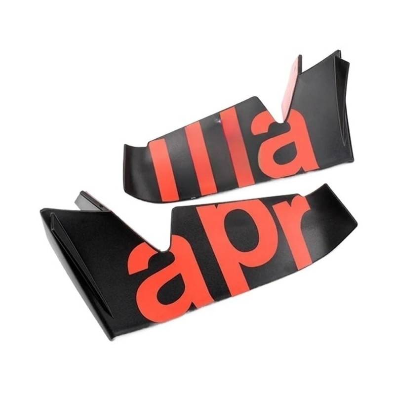 Für A&prilia Für RS660 Für RS 660 Für Rs660 Für Rs 660 Frontspoiler Winglet Aerodynamisches Flügelkit Spoiler Motorradzubehör(Red) von SPeesy