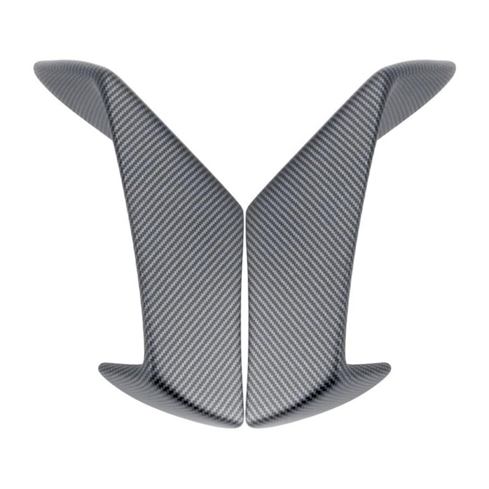 Für A&prilia Für RSV4 2009-2021 Motorrad Fixed Wing Aerodynamische Flügel Kit Spoiler Seite Winglet Verkleidung(ABS Matte Carbon) von SPeesy