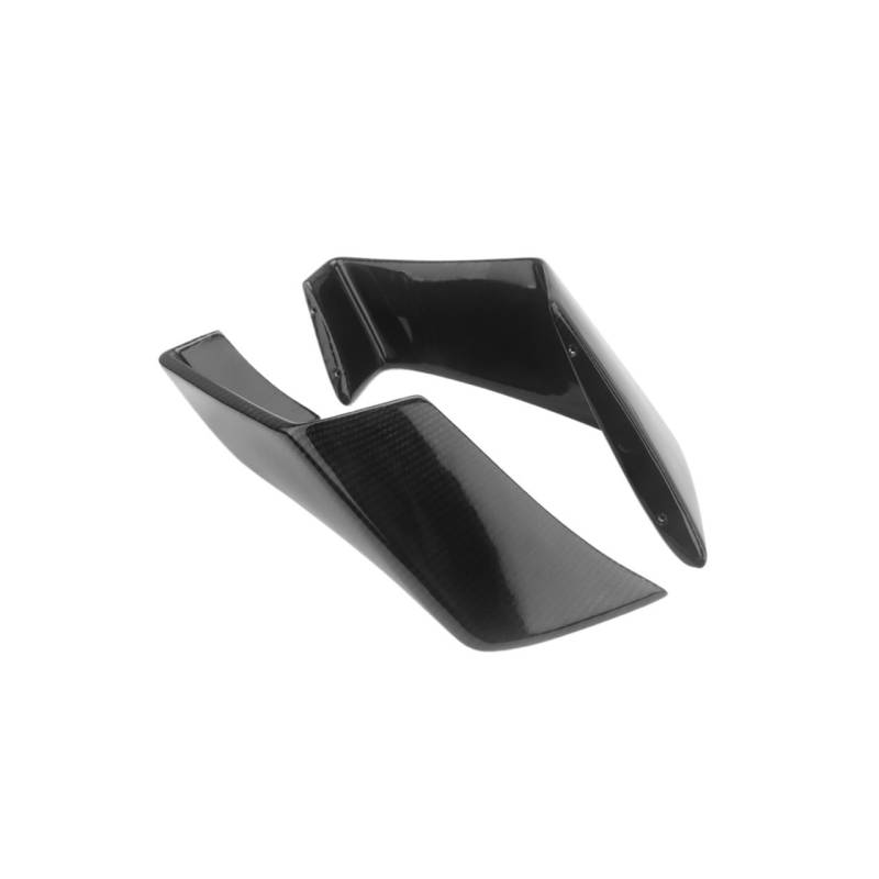 Für A&prilia Für RSV4 2009-2021 Motorrad Fixed Wing Zubehör Aerodynamische Flügel Kit Spoiler Seite Winglet Verkleidung Unteren Spoiler(ABS Carbon Fibe) von SPeesy