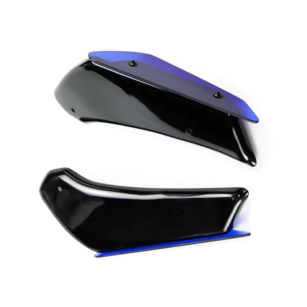 Für CBR 1000RR Für CBR1000RR 2017-2023 Winglets Spoiler Verkleidung Aerodynamische Flügel Kit Feste Motorrad Zubehör(Blue) von SPeesy