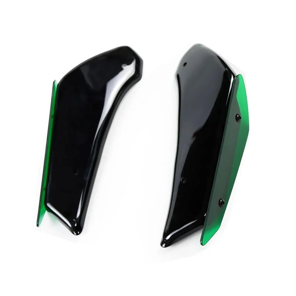 Für CBR 1000RR Für CBR1000RR 2017-2023 Winglets Spoiler Verkleidung Aerodynamische Flügel Kit Feste Motorrad Zubehör(Green) von SPeesy