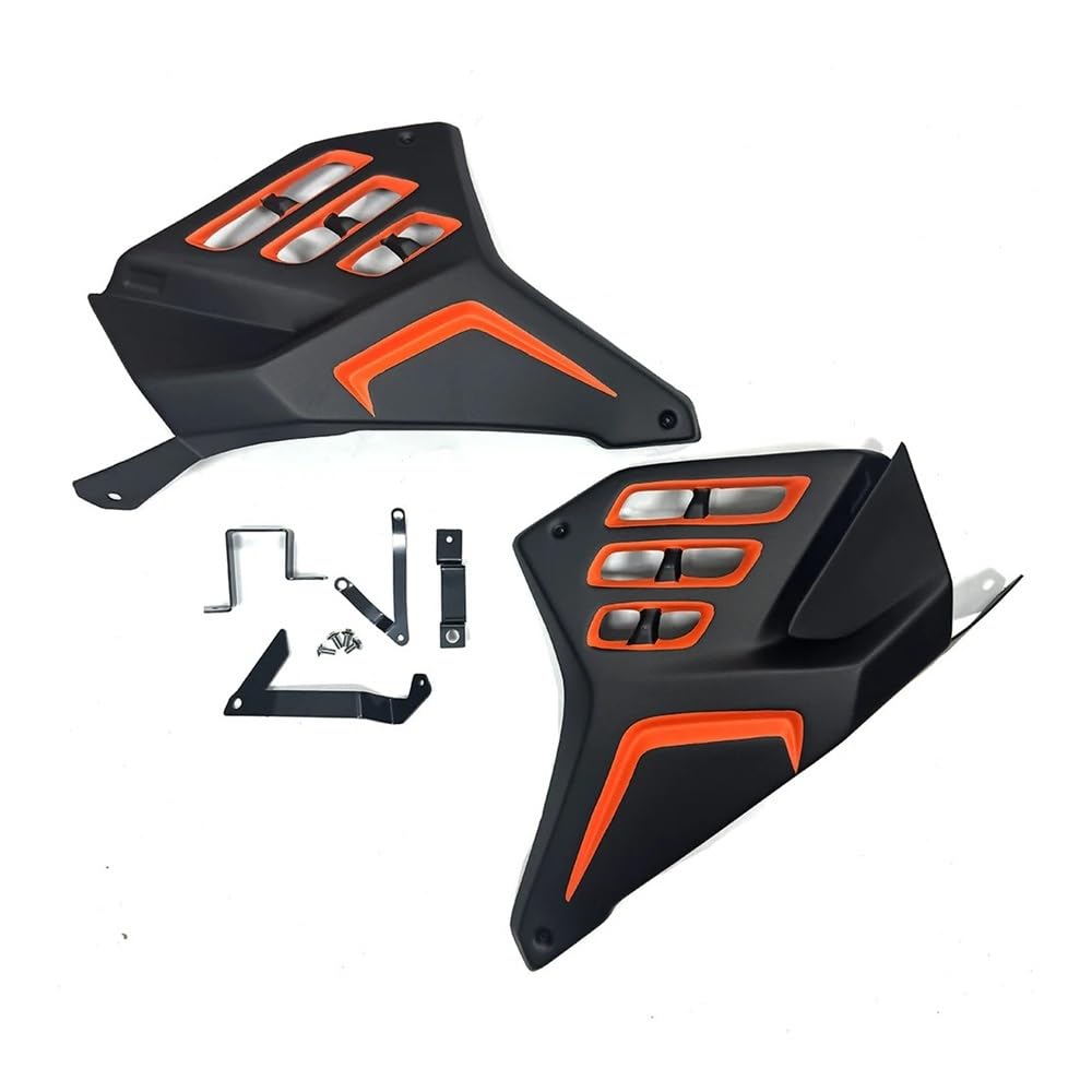 Für CBR650R Für CBR 650R 650 R 2019-2023 Rahmen Spoiler Seite Gugel Abdeckung Panel Sitz Seite Verkleidung(Matte black orange) von SPeesy