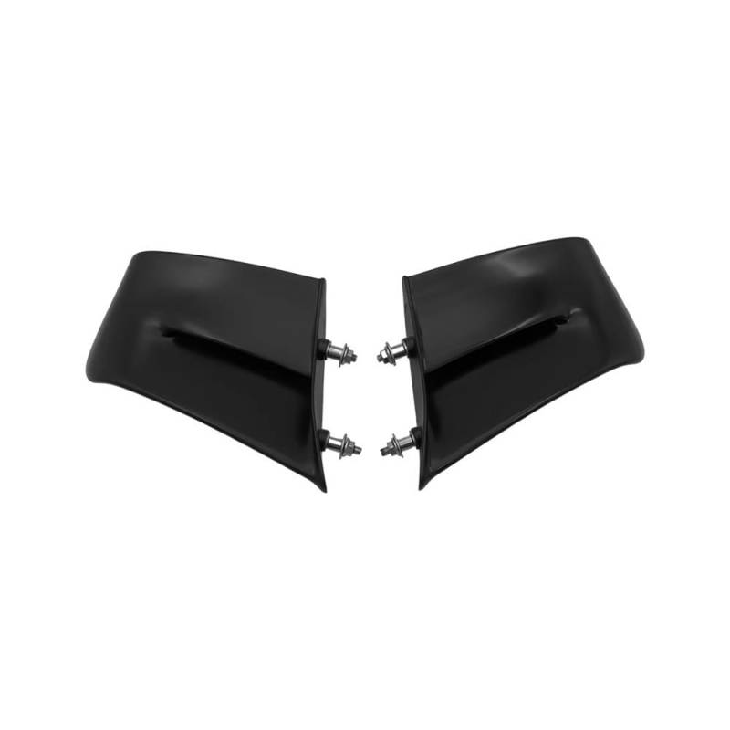 Für D&ucati Für Panigale Für V4 Für V4S Für V4R Motorrad Winglets Zubehör Seitenteile Feste Flügel Aerodynamik Verkleidung Kit(Black) von SPeesy