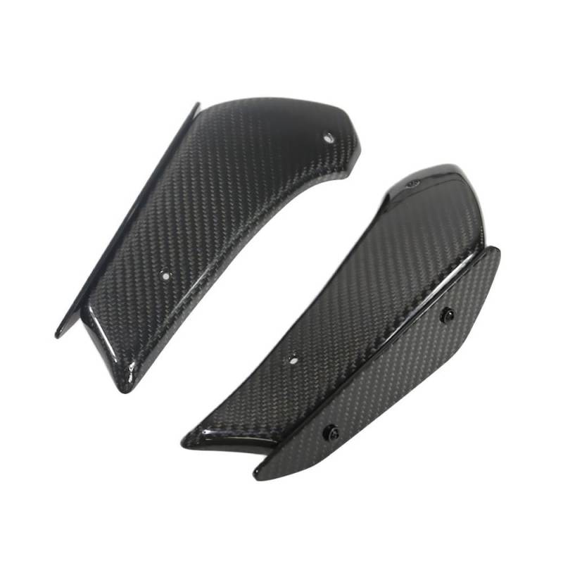 Für Für GSX-R1000 Für GSXR1000 Für L7 2017-2022 Motorrad Verkleidung Teile Aerodynamische Flügel Kit Feste Winglet(Carbon Fiber) von SPeesy