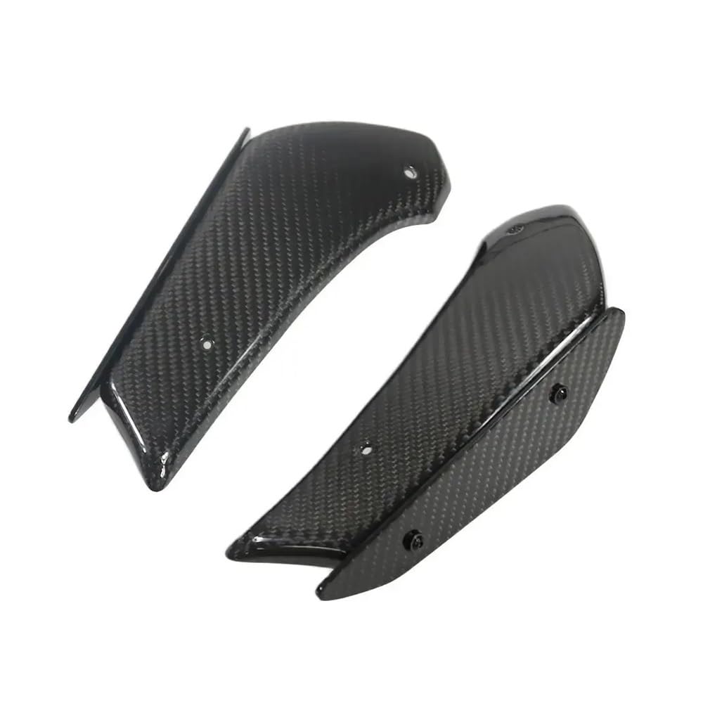 Für Für NINJA650 Für Ninja 650 2020-2024 2021 2022 2023 Motorrad Verkleidung Teil Aerodynamische Flügel Kit Feste Winglet Verkleidung Flügel(Carbon Fiber) von SPeesy