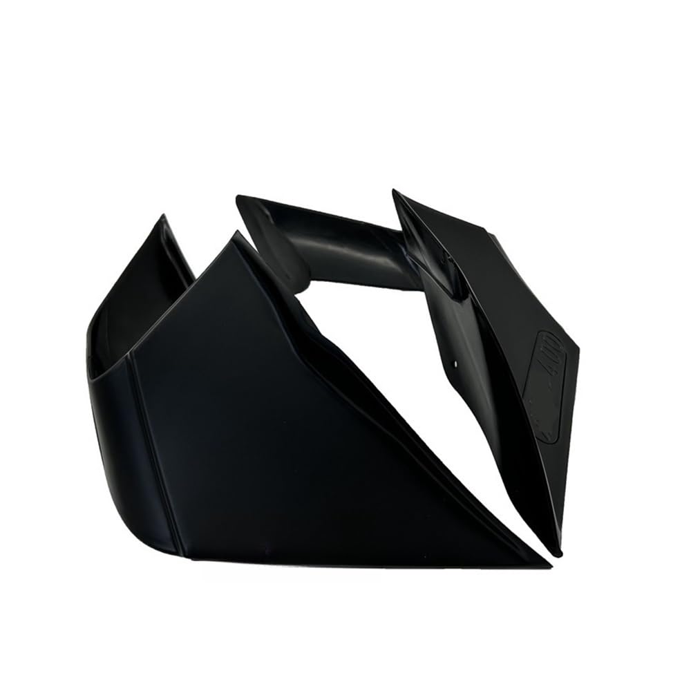 Für Für Ninja400 2018-2023 Motorrad Flügel Verkleidung Vorne Aerodynamische Spoiler Winglet Dynamische Flügel(Matte black) von SPeesy