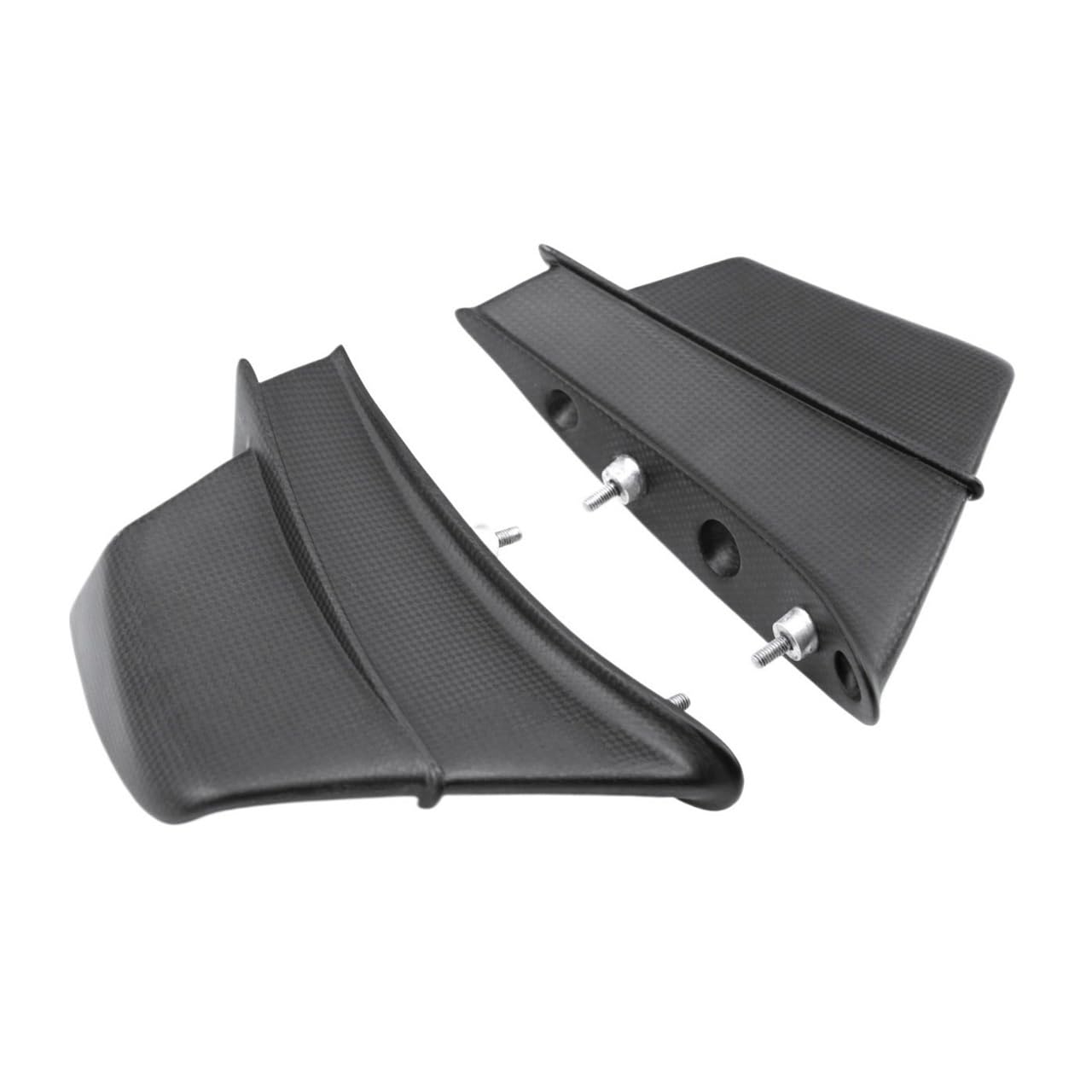 Für Für Panigale Für V4S Für V4R Für V4 2018 2019 2020 2021 Motorrad Winglet Aerodynamische Flügel Kit Spoiler(Color 02) von SPeesy