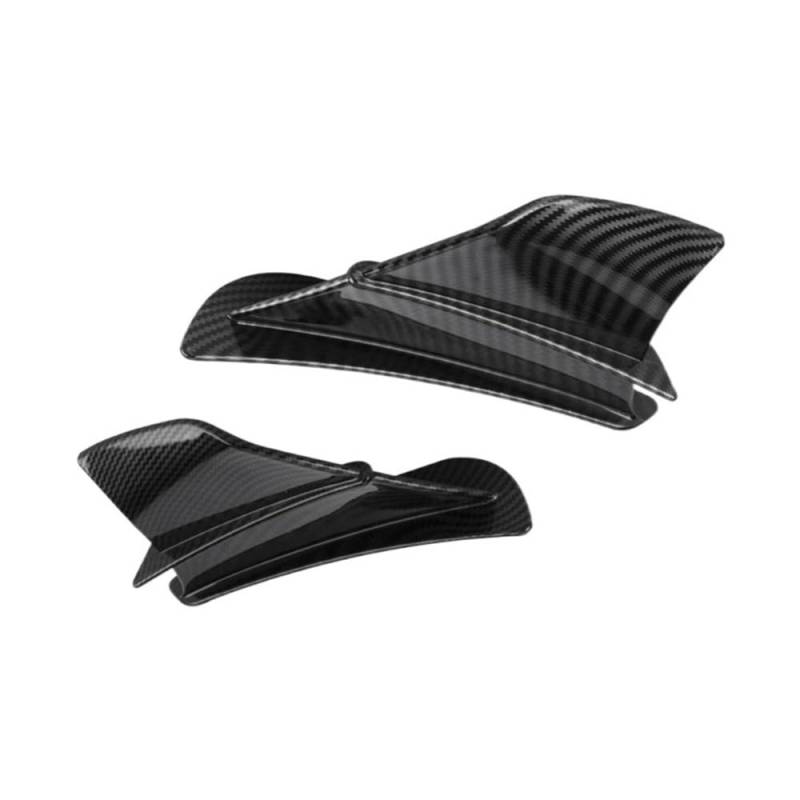 Für Für YZF Für R1 Für R1M Für R7 Für R6 Für R3 Für R125 Motorrad Verkleidung Seite Winglet Aerodynamische Flügel Deflektor Spoiler(Color-02) von SPeesy