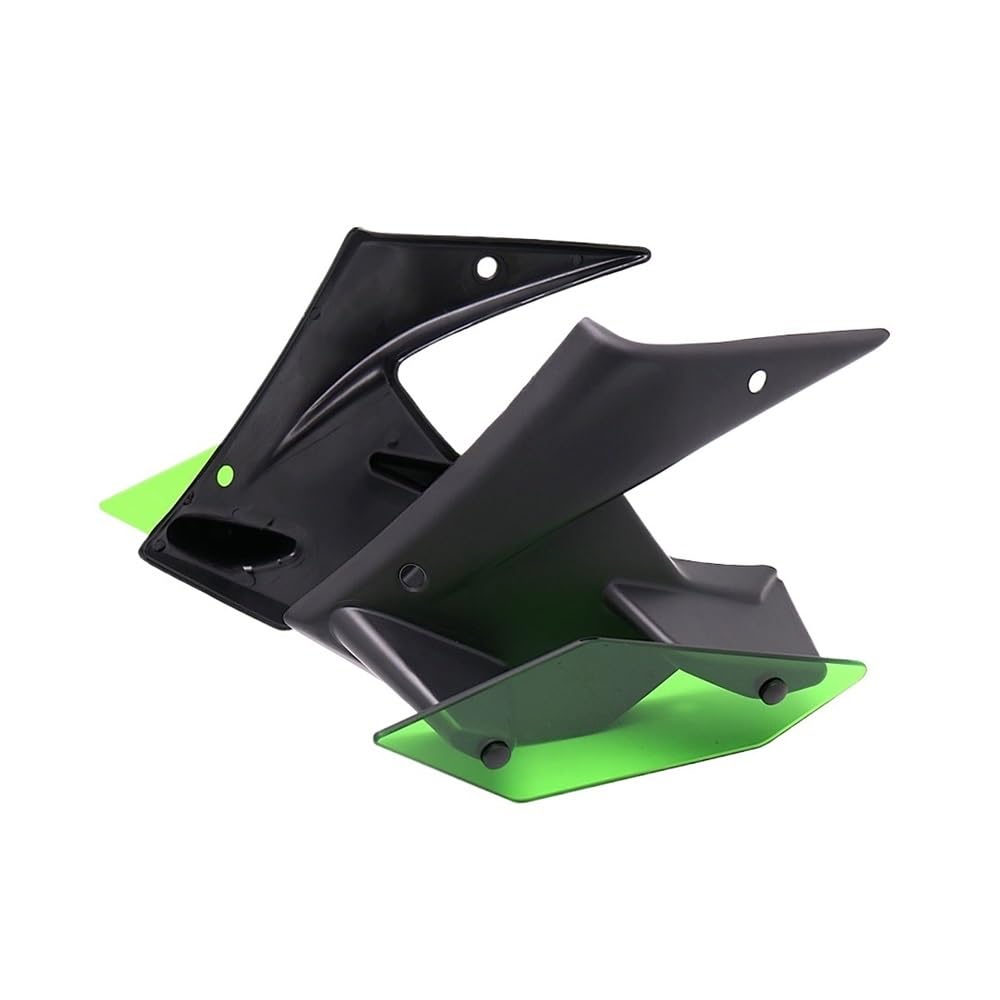 Für Für Z900 Für Z 900 2020 2021 Motorrad Teile Seite Spoiler Winglet Aerodynamische Fixed Wing Kit Feste Winglet Verkleidung Flügel(Green) von SPeesy