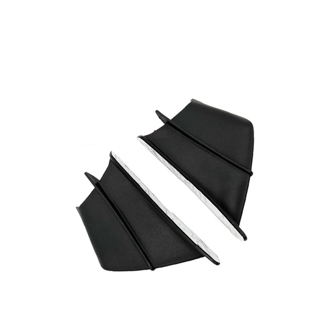 Für K&awasaki Für Ninja 125 Für Z125 Für Z250SL 250R 300R Für Z300 Für Z400 400R Für KLX250 Motorrad Winglet Aerodynamische Flügel Kit Spoiler(Matte B) von SPeesy