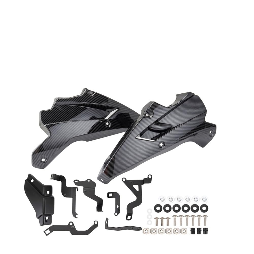 Für K&awasaki Für Z900 Für Z 900 2017-2024 Protector Unteren Motor Chassis Schutz Skid Platte Spoiler Abdeckung Motorrad(2017-2019Carbon Look) von SPeesy