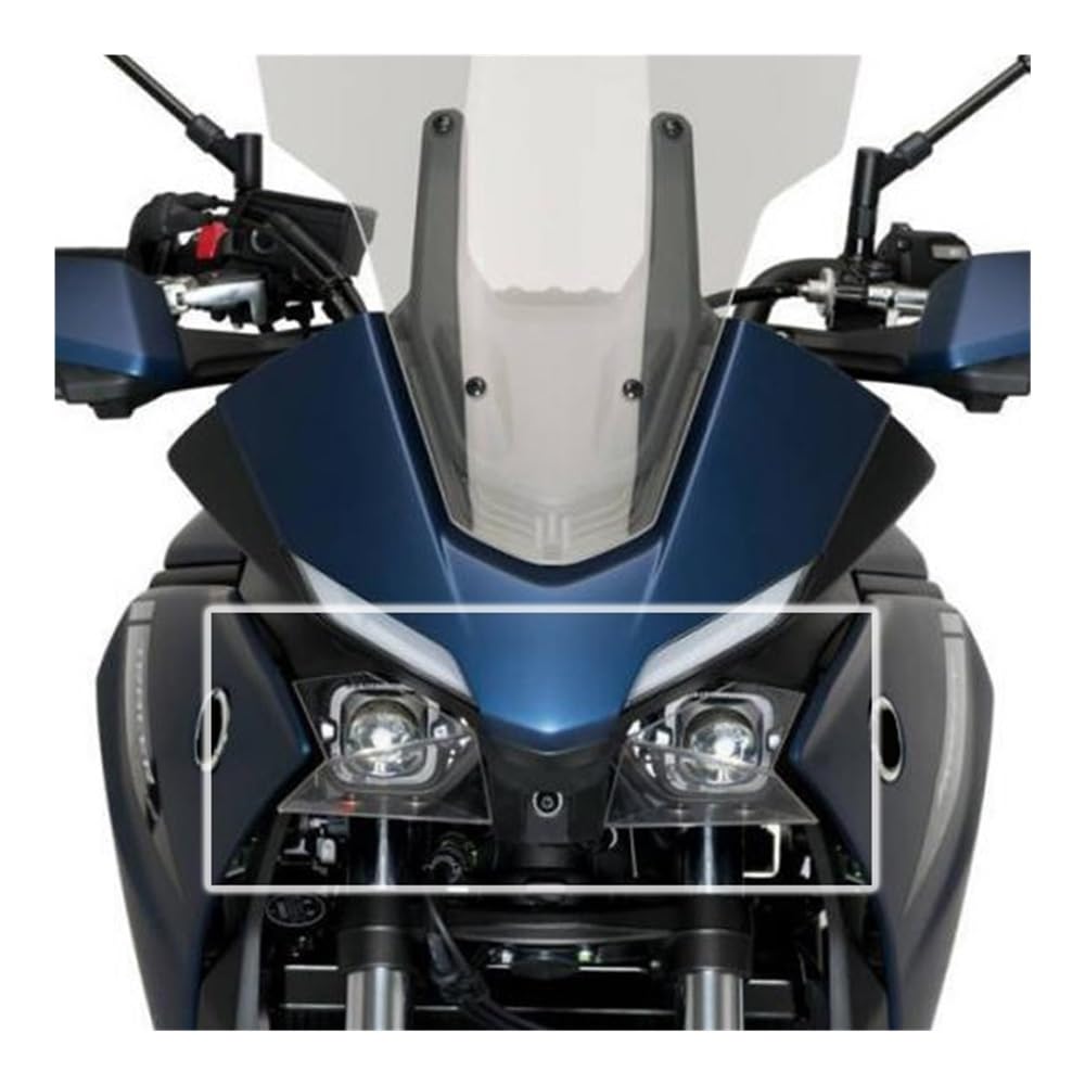 Für Y&amaha Für Tracer 700 7 GT MT-07 MT07 2020 2021 Motorrad Zubehör Scheinwerfer Schutz Abdeckung Scheinwerfer Abdeckung von SPeesy