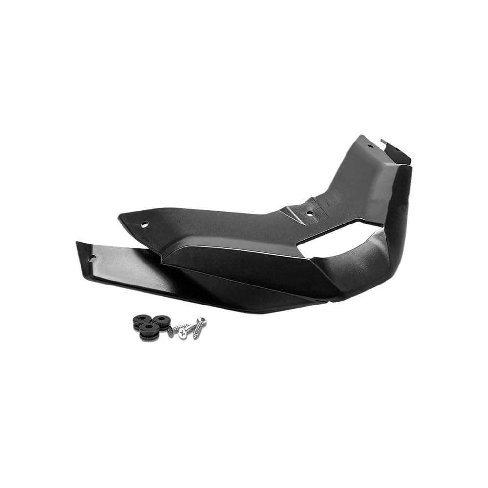 Für Y&amaha Für XMAX 300 Für XMAX300 Für X-MAX 2023 2024- Motorrad-Frontverkleidungsverlängerung Frontspoiler Winglet Aerodynamischer Flügel(Black) von SPeesy