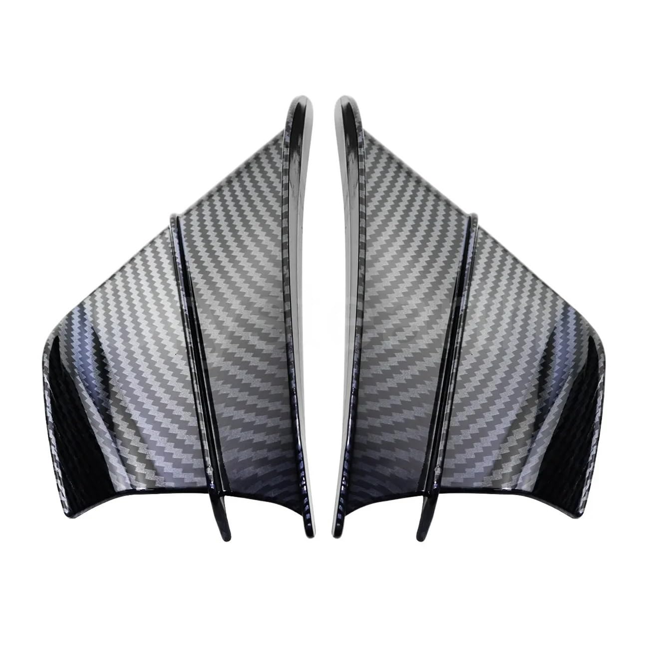 Für Y&amaha Für YZF Für K&awasaki Für Ninja Für H2/H2R Für S1000RR Universal Motorrad Winglet Aerodynamische Seite Flügel Spoiler von SPeesy