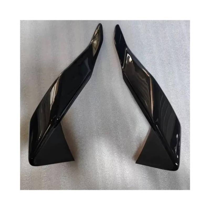 Für Y&amaha Für YZF Für R25 Für R3 Für YZF-R3 2019-2023 Motorrad-Winglets Aerodynamische Flügel Spoilerverkleidung Abtrieb(Black) von SPeesy