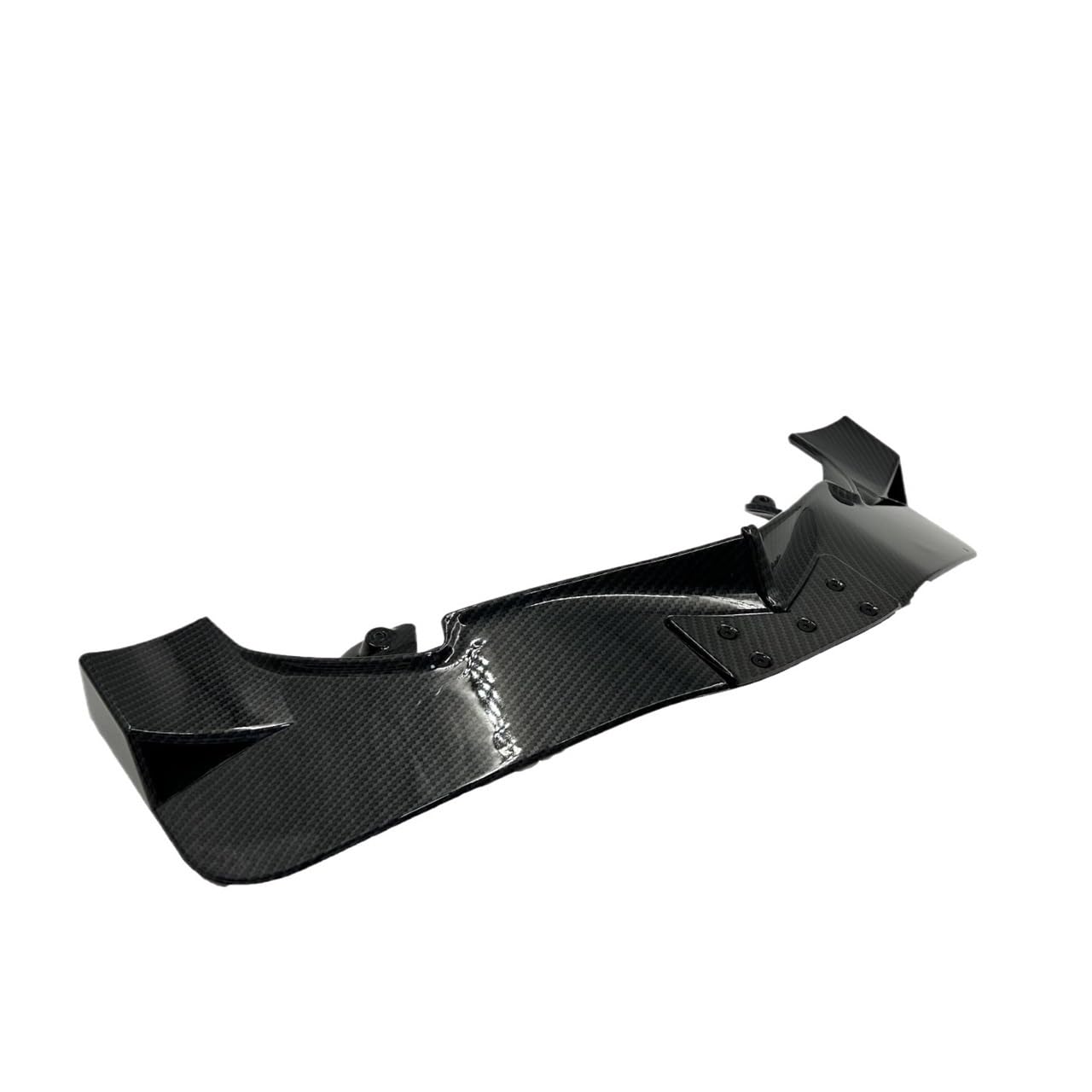 Motorrad Abtrieb Frontspoiler Winglet Aerodynamische Flügel Frontspoiler Kit Für Y&amaha Für XMAX300 Für Xmax300 2023 2024(Carbon fibre) von SPeesy