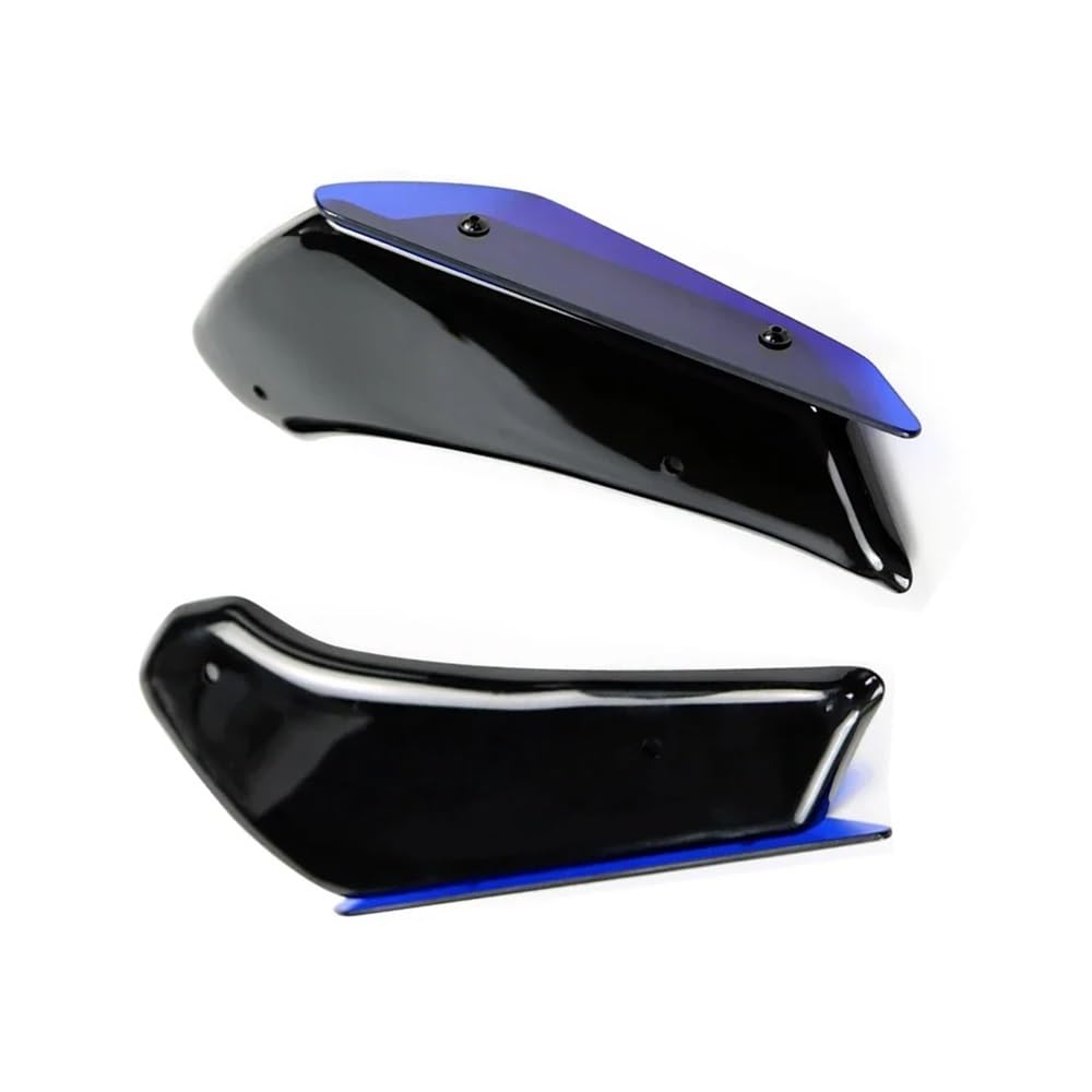 Motorrad Abtrieb Spoiler Winglets Aerodynamische Flügel Feste Verkleidung Für CBR1000RR Für CBR 1000RR 2017-2023(Blue) von SPeesy