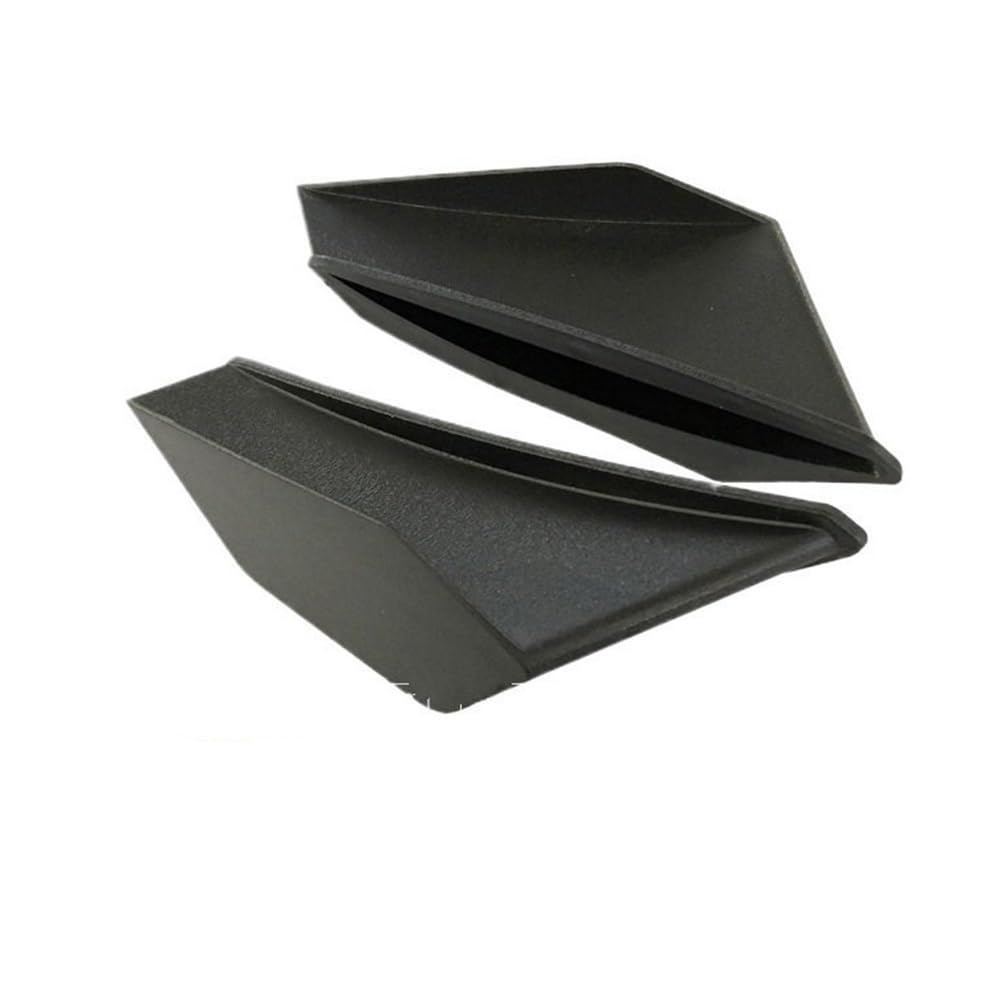 Motorrad Aerodynamisches Flügelset Spoiler Scooter Seitenwinglets Für K&awasaki Für Ve&rsys Für Z900 Für Z800(Black) von SPeesy