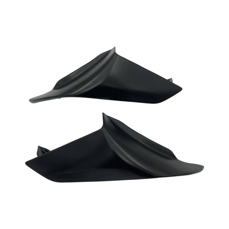 Motorrad Fixed Wing Spoiler Verkleidung Vorne Aerodynamische Seite Winglets Für K&awasaki Für Ninja 636 Für ZX-6R Für ZX-636 2013-2018(Matte black) von SPeesy