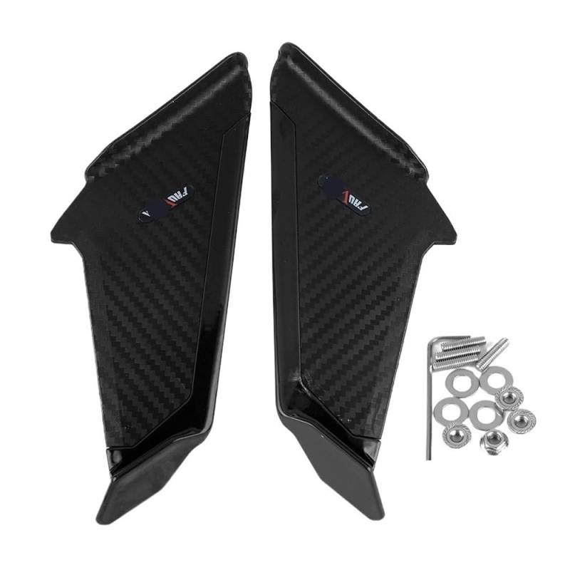 Motorrad Front Aerodynamische Winglets Seite Spoiler Dynamische Verkleidung Flügel Kit Für CBR600 Für CBR650R Für CBR1000(Color 4) von SPeesy