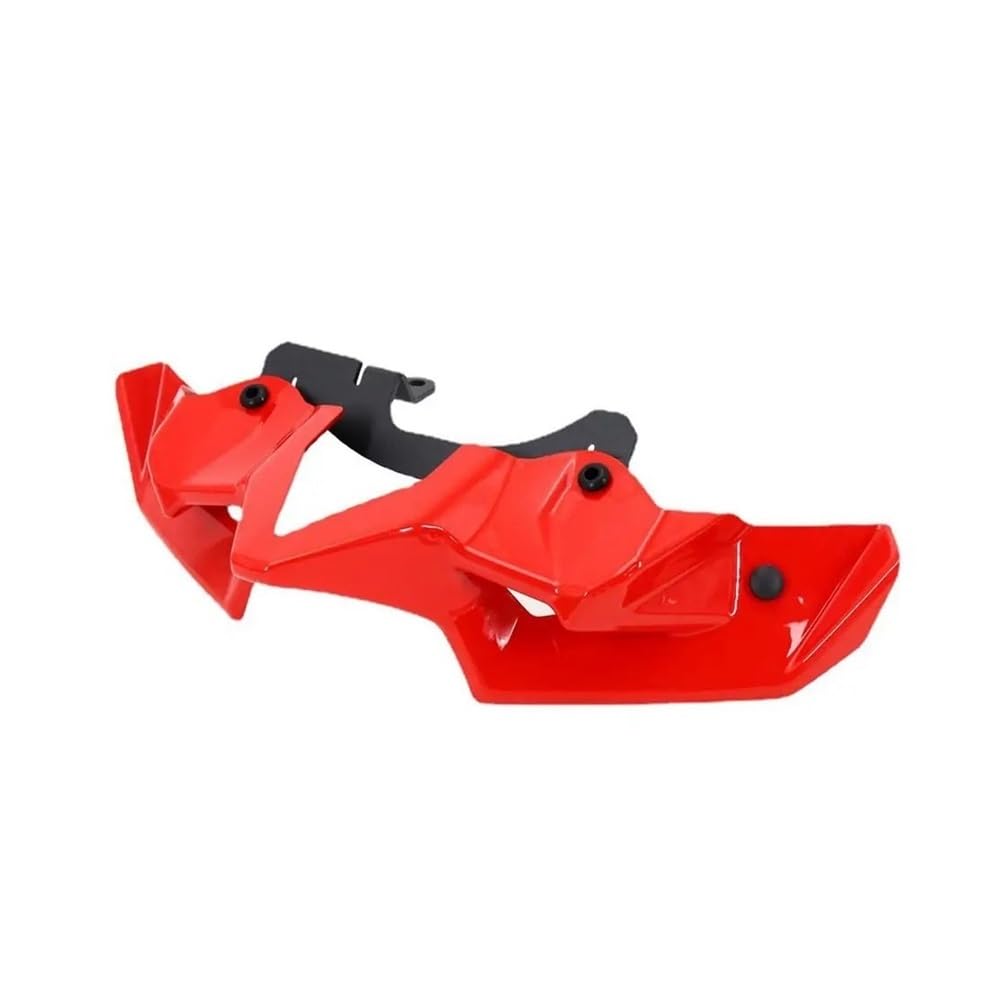 Motorrad Frontspoiler Dynamische Spoilerflügel Aerodynamische Flügel Frontspoiler Motorrad Spoiler Frontverkleidung(Red) von SPeesy