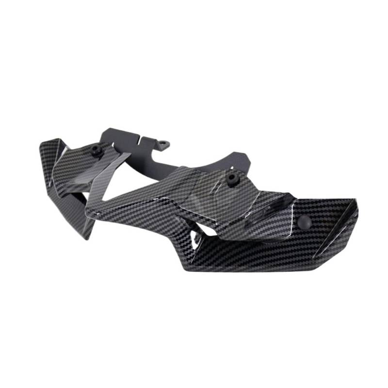 Motorrad Frontspoiler Motorradflügel Aerodynamischer Winglet Flügel Frontspoiler Motorrad Spoiler Frontverkleidung(Carbon Fiber) von SPeesy