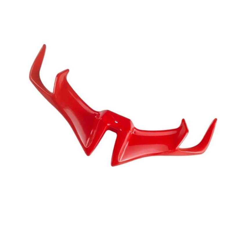 Motorrad Frontverkleidung Winglets Aerodynamische Flügelabdeckung Spoiler Winglets Verkleidung(Red) von SPeesy