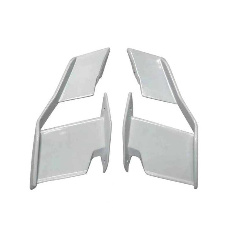 Motorrad Frontverkleidung Winglets Seite Winglet Aerodynamische Flügel Kit Spoiler Windschutzscheibe Spoiler Für S1000R Für S1000R 2021-2023(White) von SPeesy