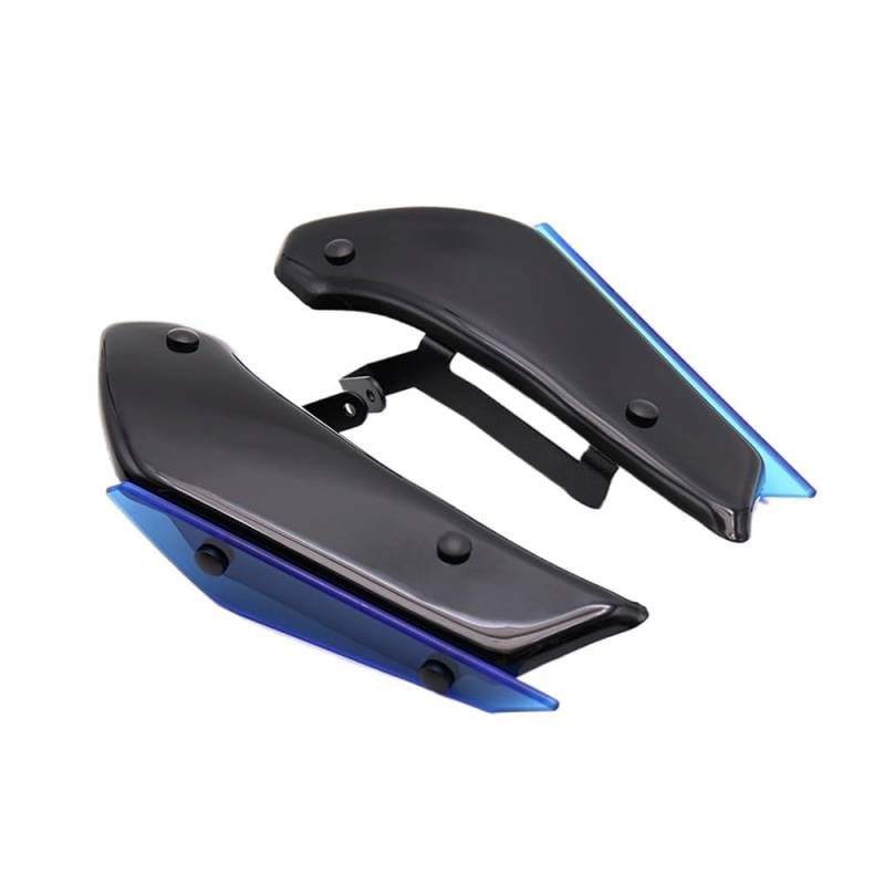 Motorrad Sie Downforce Sport Spoier Aerodynamiche Feste Wiglet Verkleiung Flügel Abdeckung Für S1000RR Für S1000 RR(Blue) von SPeesy