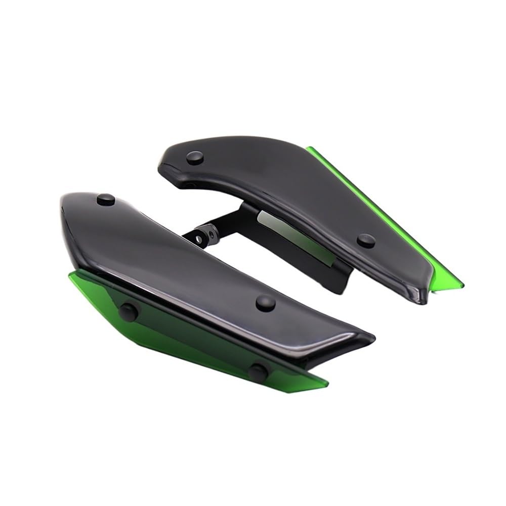 Motorrad Sie Downforce Sport Spoier Aerodynamiche Feste Wiglet Verkleiung Flügel Abdeckung Für S1000RR Für S1000 RR(Green) von SPeesy