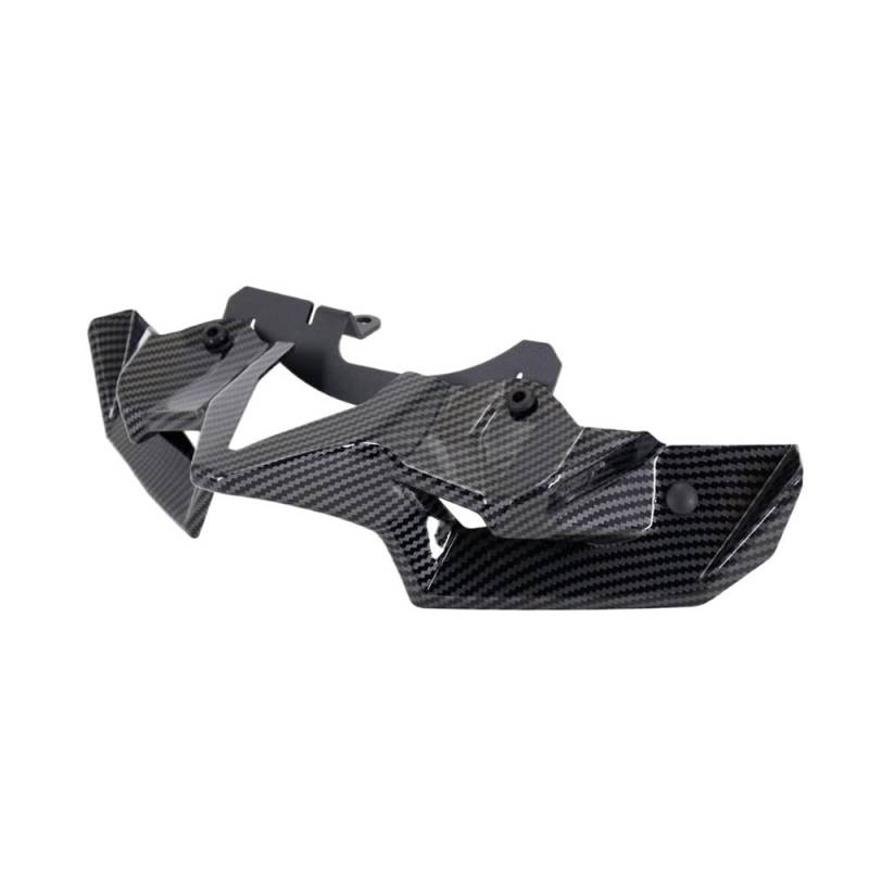 Motorrad Spoiler Motorrad Spoiler Frontverkleidung Aerodynamische Winglets Frontspoiler Motorrad Spoiler(Carbon Fiber) von SPeesy