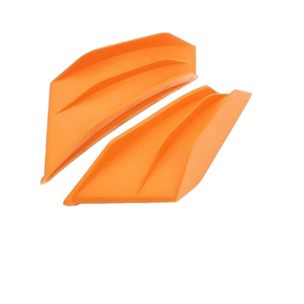 Motorrad-Spoiler Seitenverlängerung, Winglet, Motorrad-Spoiler Motorrad-Spoilerflügel Aerodynamische Winglets(Orange) von SPeesy