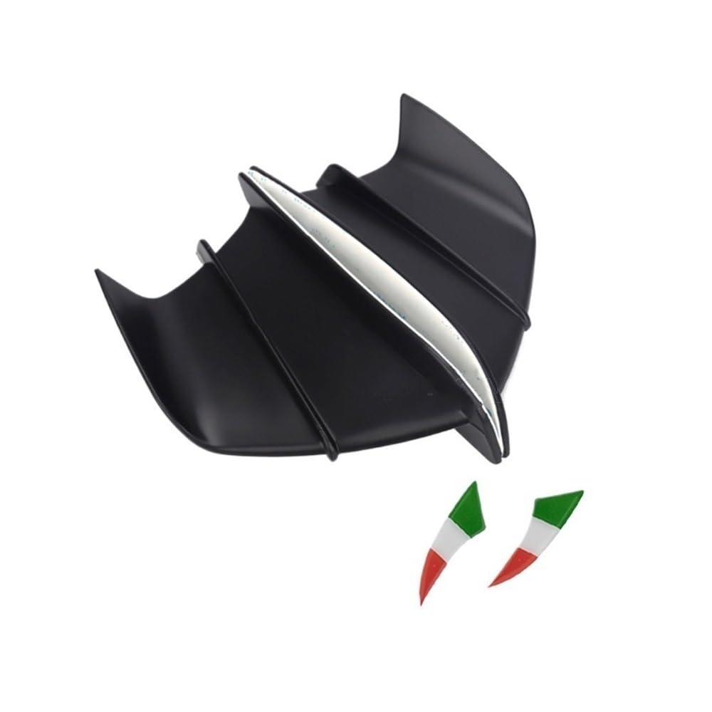 Motorrad Universal Aerodynamische Spoiler Flügel Kit Feste Winglet Verkleidung Windabweiser Für Y&amaha Für XMAX300 400 250 125 Für XJ6(Color-E) von SPeesy