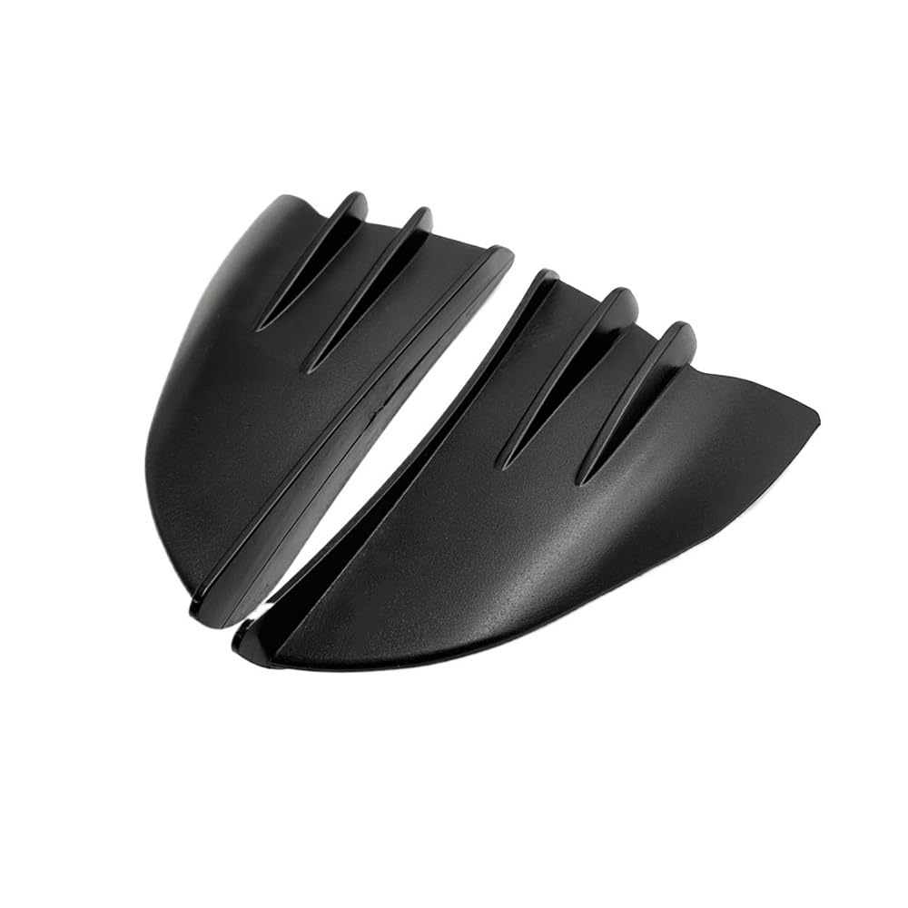 Motorrad Universal Winglet Aerodynamische Spoiler Dekoration Für S&uzuki Für GSX-R600 Für GSX-R750 Für GSX1300R Für Hayabusa Für GSXR1000(Black) von SPeesy