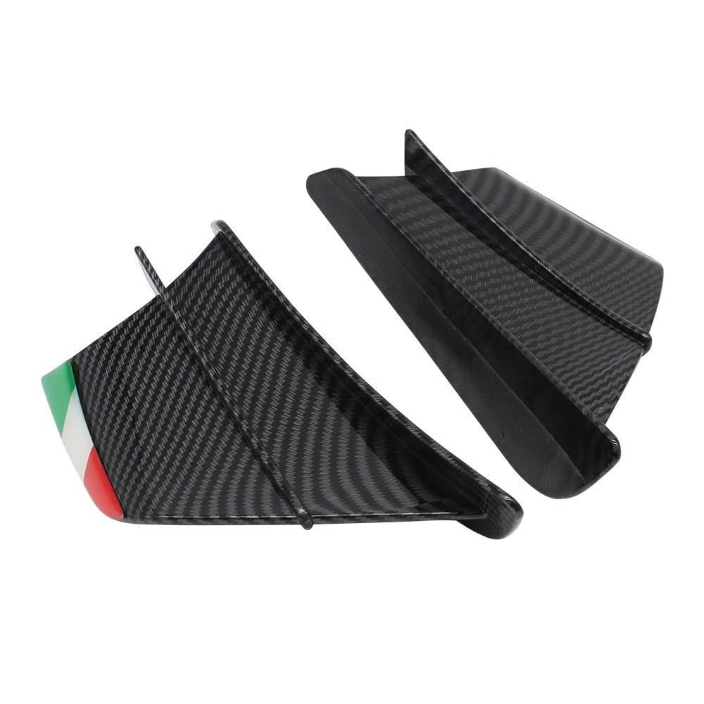 Motorrad Verkleidung Aerodynamische Winglets Seite Flügel Kit Spoiler Für CBR600RR Für CBR1000RR Für S1000RR Für R1 Für YZF Für R25 Für R3(Color-C) von SPeesy