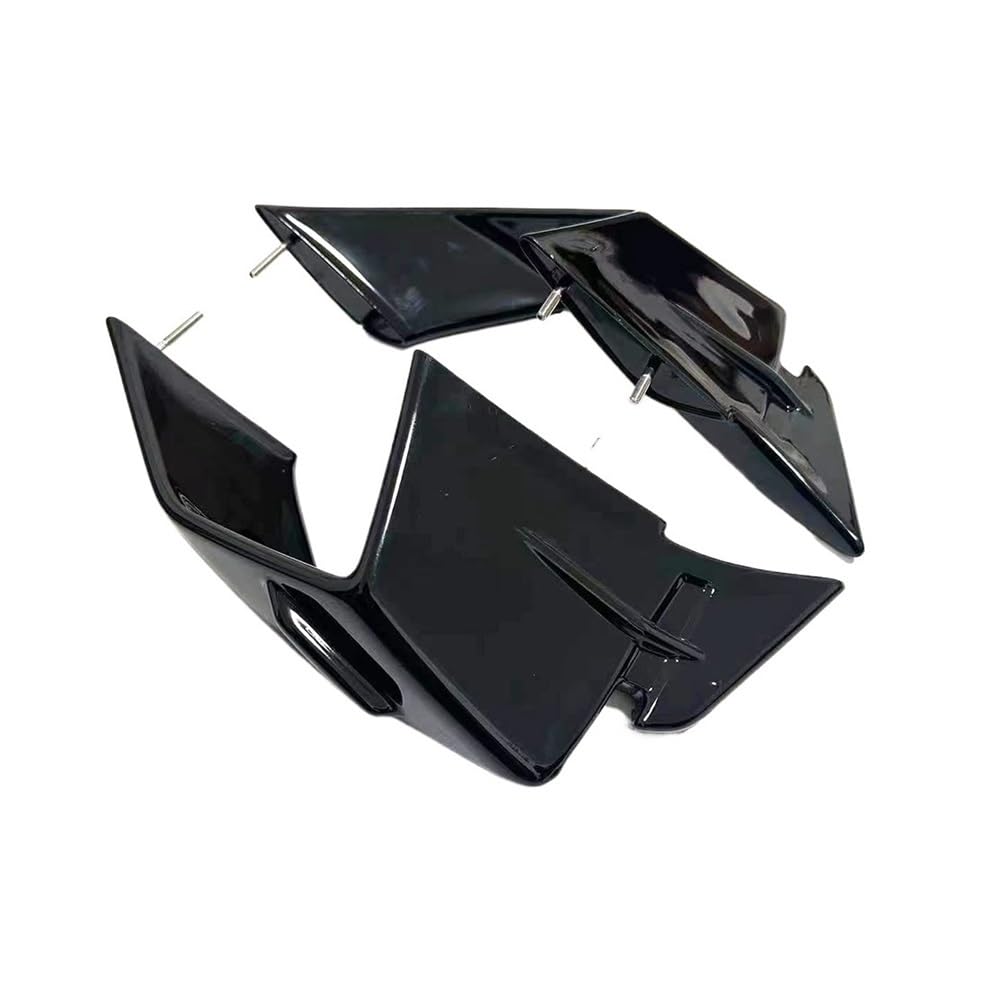 Motorrad Verkleidung Seite Winglet Aero Flügel Deflektor Spoiler Für S1000RR Für S1000 RR Für M1000RR 2019-2024(2023 Glossy black) von SPeesy