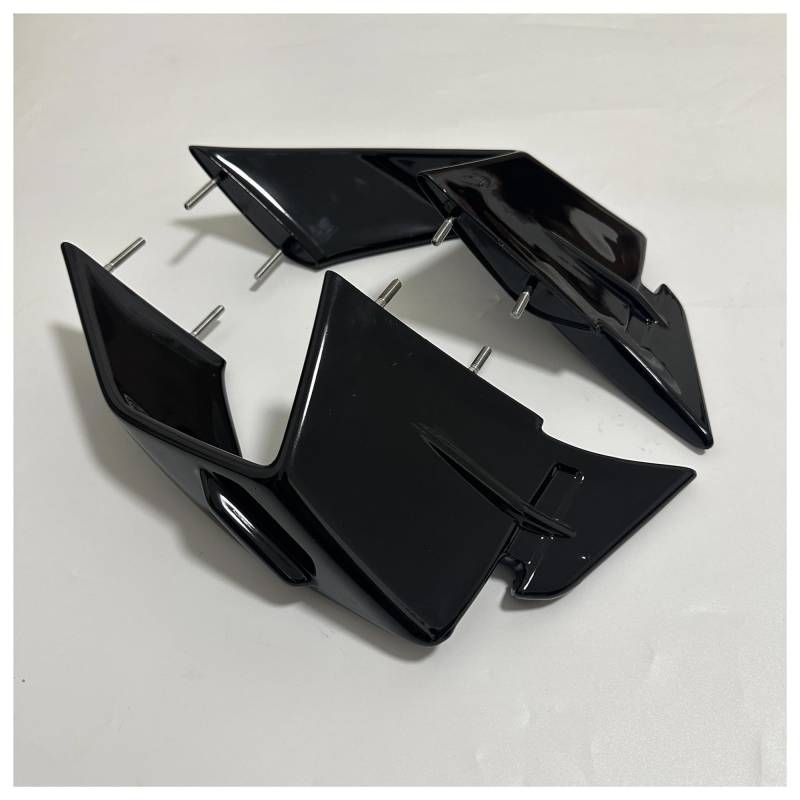 Motorrad Verkleidung Seite Winglet Deflektor Spoiler Für S1000RR Für S1000 RR Für M1000RR(Bright Black 23-24) von SPeesy