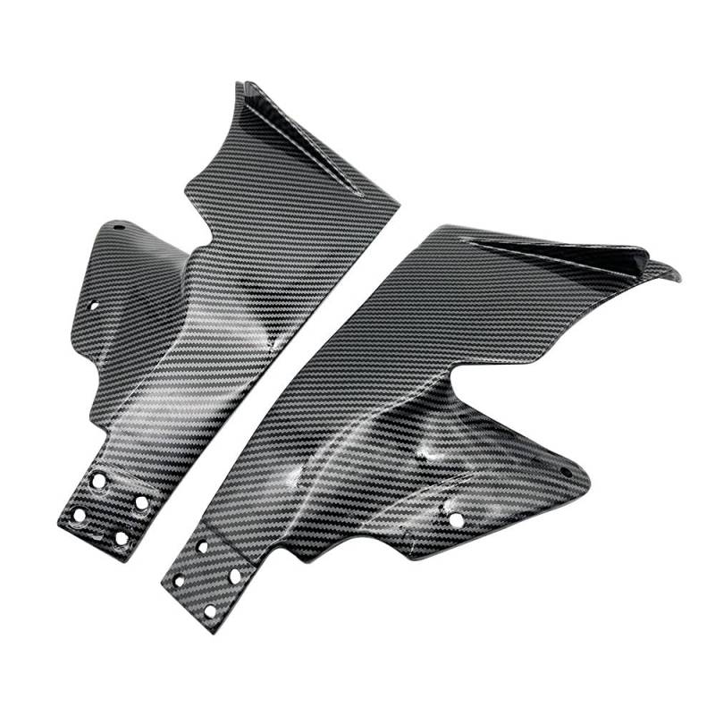 Motorrad Verkleidung Wind Befestigung Flügel Winglet Aerodynamische Flügel Kit Spoiler Für A&prilia Für GPR150R Für GPR250R(Carbon fiber color) von SPeesy