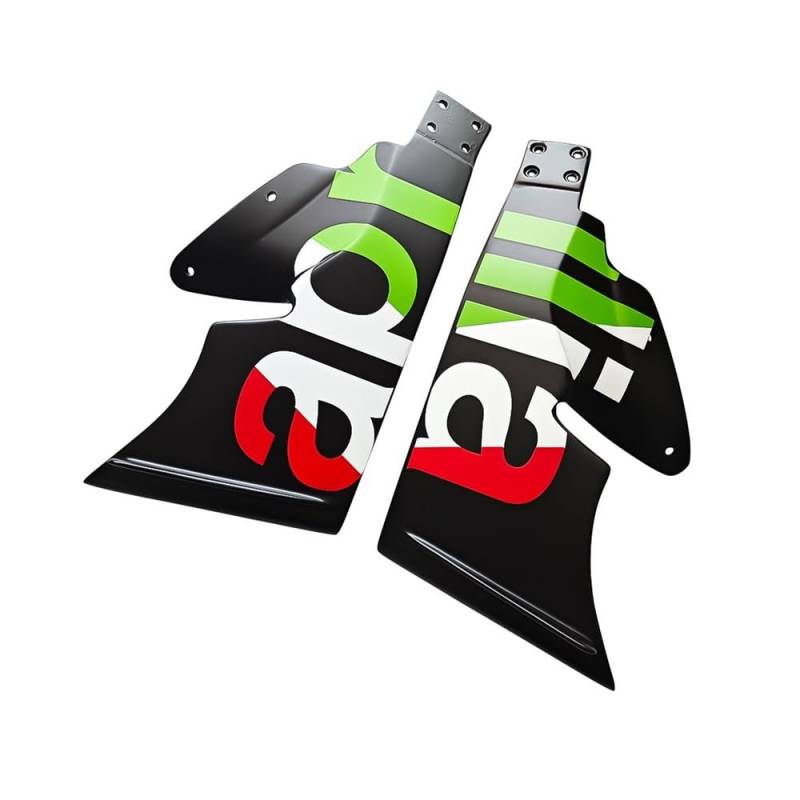 Motorrad Verkleidung Wind Befestigung Flügel Winglet Aerodynamische Flügel Kit Spoiler Zubehör Für A&prilia Für GPR150R Für GPR250R(Color-E) von SPeesy