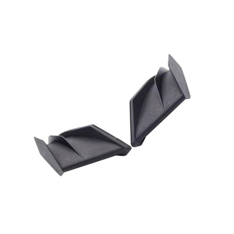 Motorrad Verkleidung Winglets Motorrad Flügel Seitenverlängerung Winglet Motorrad Spoiler Flügel Motorrad Aerodynamische Winglets Für(Black) von SPeesy