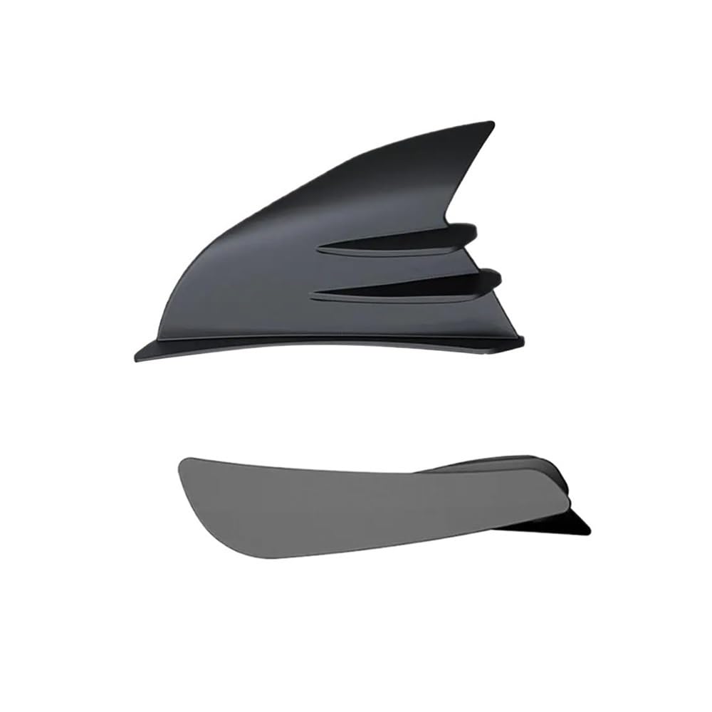 Motorrad-Verkleidungsflügel Aerodynamische Winglets Frontverkleidung Winglets Spoiler(Color-01) von SPeesy