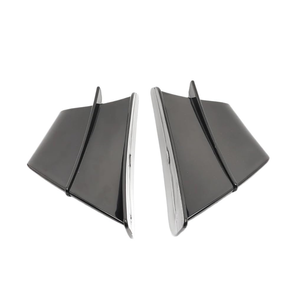 Motorrad Winglet Aerodynamische Flügel Kit Deflektor Spoiler Für Nc700 Für Nc750 Für Nc700S Für NC700X Für Cb750 Für Rvt750 Für Vt750(Black) von SPeesy