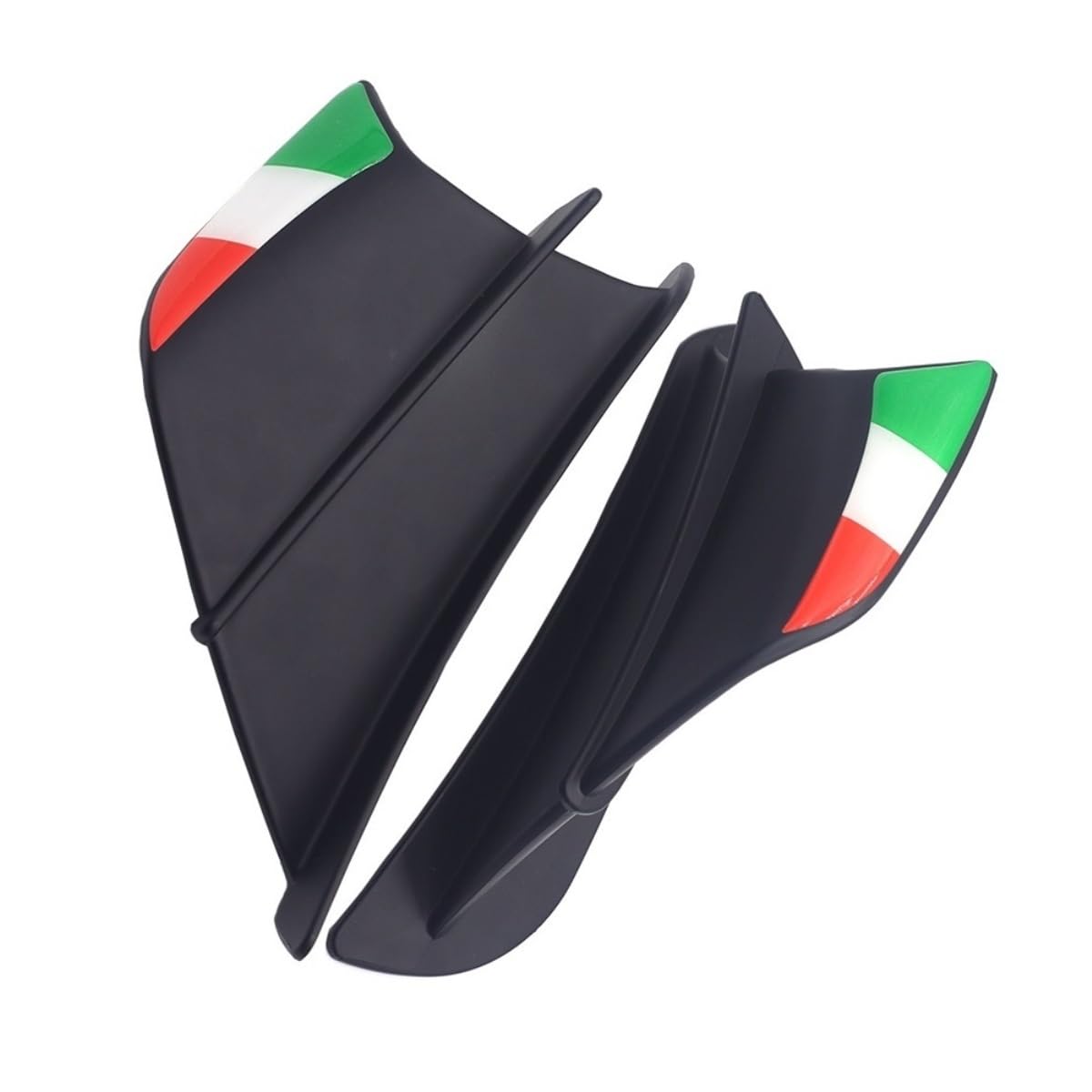 Motorrad Winglet Aerodynamische Flügel Kit Spoiler Für A&prilia Für TUONO Für V4 Für V4R 1000 1100RR Für ETV1000 R Für ST1000(Color-D) von SPeesy