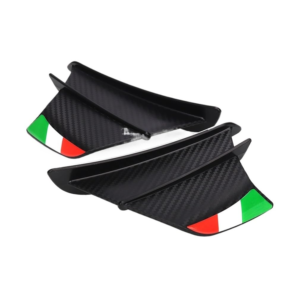 Motorrad Winglet Aerodynamische Flügel Kit Spoiler Für CBR1100XX Für BLACKBIRD Für VTR1000F Für FIRESTORM(Color-04) von SPeesy