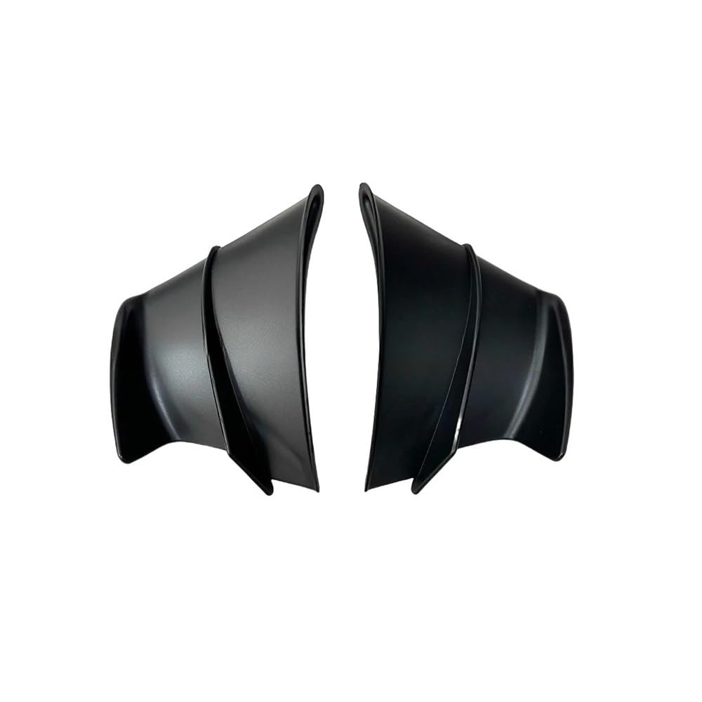 Motorrad Winglet Aerodynamische Flügel Kit Spoiler Für D&ucati Für Panigale Für V4 Für V4S Für V4R 2018 2019 2020 2021(Matte black) von SPeesy