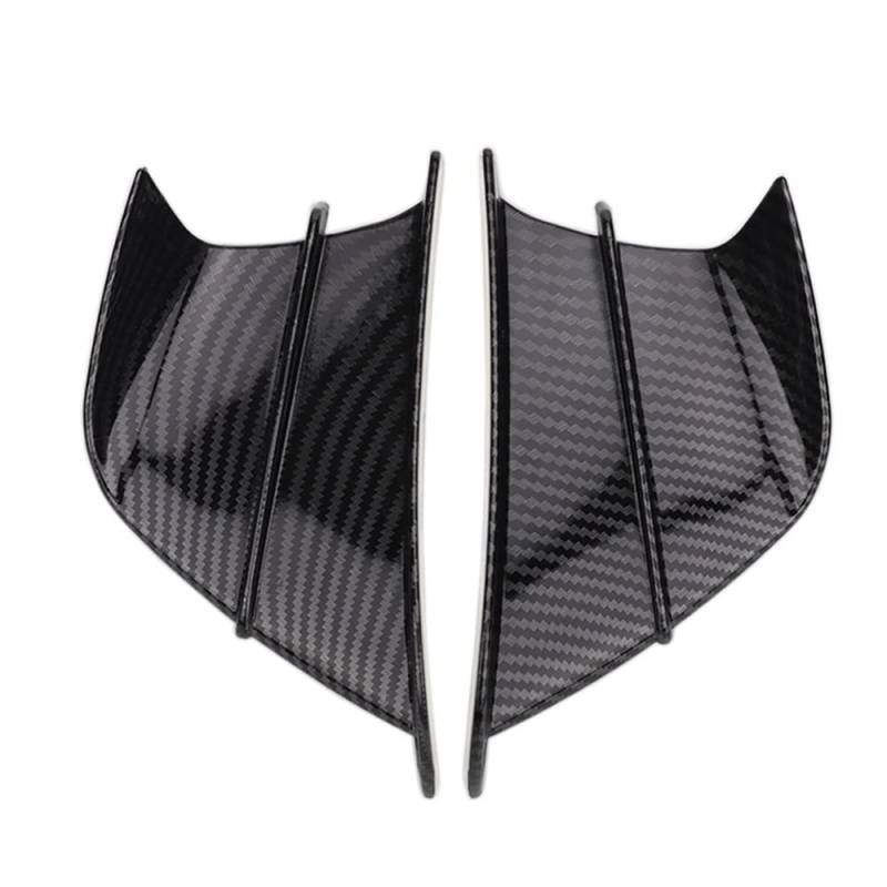 SPeesy Motorrad Winglet Aerodynamische Flügel Kit Spoiler Für K&awasaki Ninja ZX12R ZX-11 ZG1000 ER500R GPZ500S ZXR400 ZR750 ZXR750 W800 SE (Color : C) von SPeesy