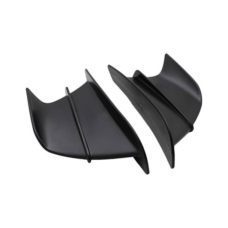 Motorrad Winglet Aerodynamische Seite Flügel Fin Spoiler Für Y&amaha Für YZF Für R1/R25 Für K&awasaki Für Ninja Für H2/H2R Für S1000RR(Matte Black) von SPeesy